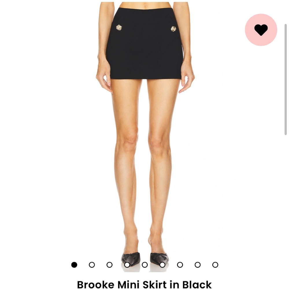 Brooke Mini Skirt in Black
MAJORELLE